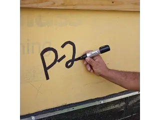 Pro Magnum Permanent Marker Beitelpunt Zwart - 5
