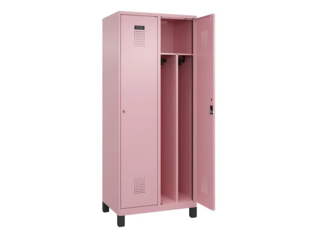 locker voor scheiding van kleding,HxBxD 1950x800x500mm,2vak
