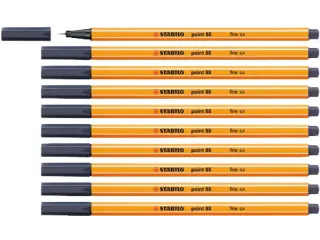 Fineliner STABILO point 88/98 fijn payne's grijs - 2