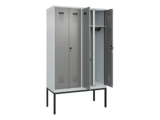 locker voor scheiding van kleding,HxBxD 2120x1200x500mm,4vak - 1