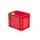 Euronorm-stapelbak 29l 320x400x300mm Wanden/bodem Gesloten Rood