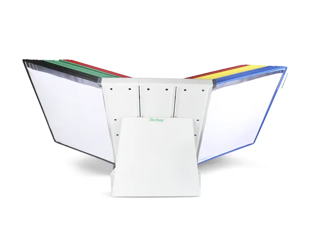 Zichtpanelensysteem Tarifold Bureauset A4 Grijs met 30 tassen Assorti