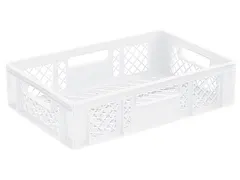 Euronorm Stapelkrat Hxlxb 150x600x400mm 27liter Open Wit