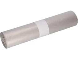 Vuilniszak 70x110cm 120L Transparant HDPE 25 stuks