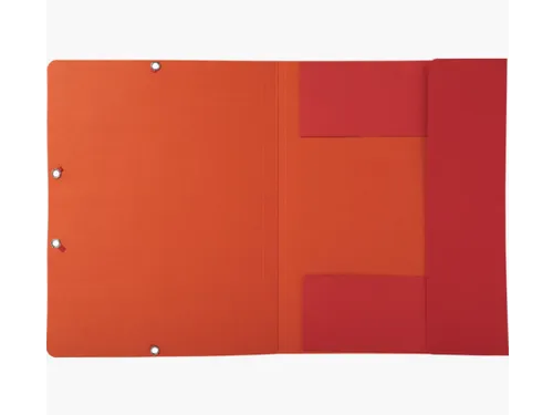 Elastomap Exacompta Forever A4 3 kleppen 380gr karton Rood