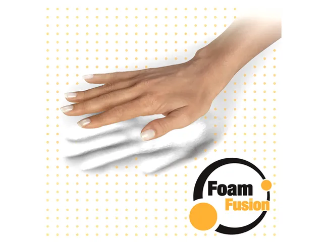 Muismat met polssteun Fellowes Plush Touch zwart