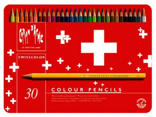 Kleurpotloden Caran d'Ache Swisscolor aquarel 30 stuks assorti - 2