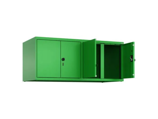 opzetkast,v. locker voor scheiding van kleding,4vak.,vak B 300mm