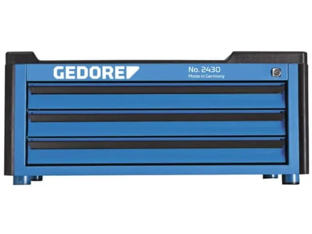 GEDORE 2430 Gereedschapskist met 3laden