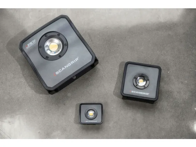 Lampe portative DEL 1000lumen interrupteur Marche/Arrêt clip fixation