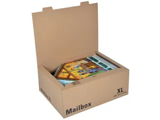 Colompac Verzenddoos Mailbox XL 460x335x175mm Bruin - 1