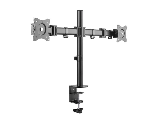 Monitorarm 2 Schermen 27inch Zwart Nm-d135dblack