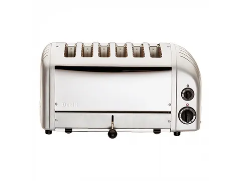 Dualit Broodrooster 6 Sleuven RVS