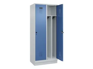 locker voor scheiding van kleding,HxBxD 1950x800x500mm,2vak - 1