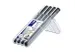Fineliner Staedtler Pigment 308 Zwart Set 4stuks 0.1-0.7mm