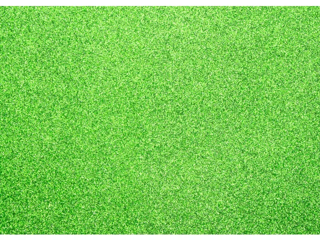 Glitterkarton Kangaro grasgroen 50x70cm pak à 10 vel