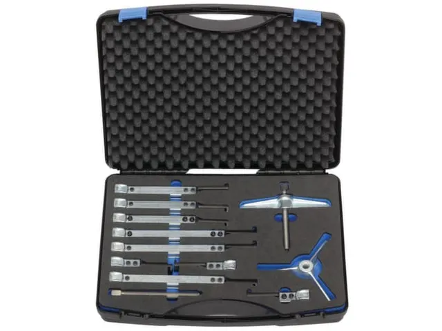 GEDORE 1.07/K Trekkerset met 9haken,130x100/200/250mm