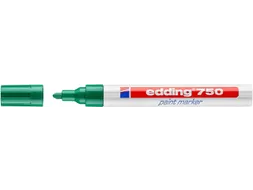 Viltstift edding 750 lakmarker rond groen 2-4mm