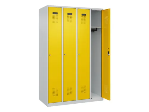 locker,HxBxD 1850x1200x500mm,4vak,vak B 300mm,cil.-slot