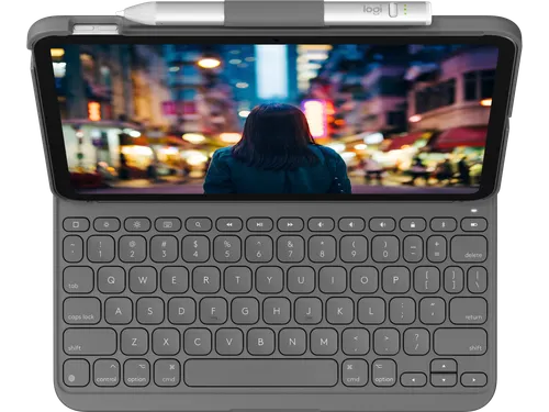 Toetsenbord hoes Slim folio voor iPad (10th gen) Qwerty Bluetooth