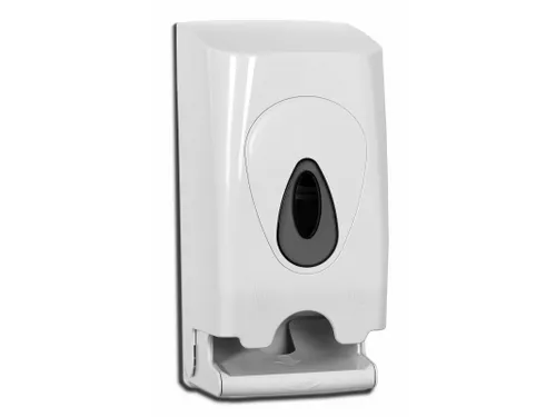 Toiletpapier Dispenser 2 Rollen Verticaal Wit