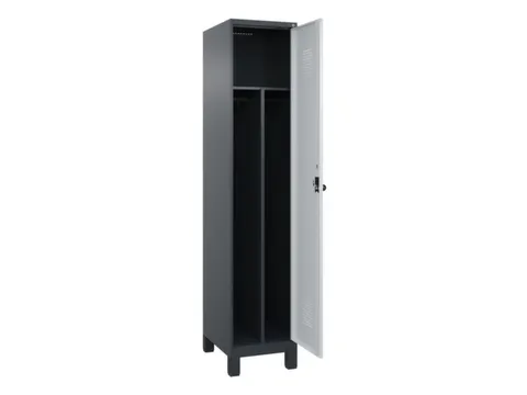 locker voor scheiding van kleding,HxBxD 1950x400x500mm,1vak