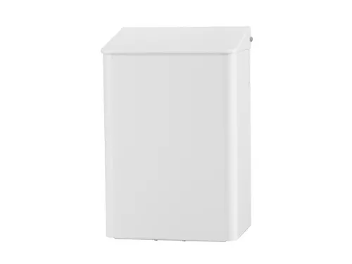Afvalbak 6 Liter Met Klepdeksel Wit