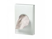 OUTLET Hygiënezakjesdispenser Wit Voor Plastic Zakjes