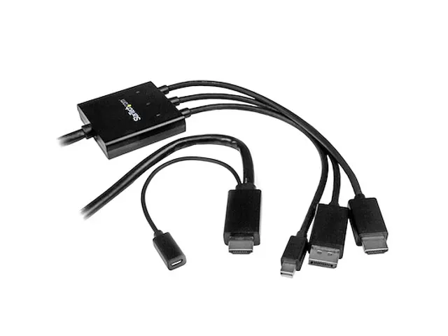 HDMI, DisplayPort of Mini DisplayPort naar HDMI adapter kabel - 2 m