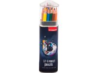 kleurpotloden Dark koker 12+6 stuks gratis