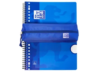 Pennenetui Oxford rechthoek blauw - 3