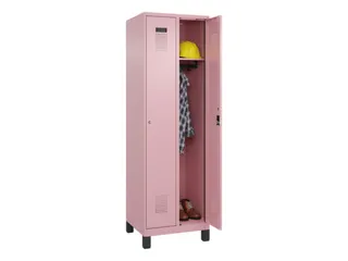 locker,HxBxD 1950x600x500mm,2vak,vak B 300mm,cil.-slot,voeten - 1