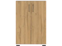 dossierkast,HxBxD 1230x800x400mm,2xinlegbodem,3ordnerhoogte,romp wit