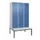 locker voor scheiding van kleding,HxBxD 2120x1200x815mm,3vak