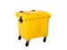 Contivia 4,vuilnisbak 4wielen 1100 L geel