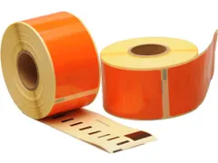 Dymo Compatible Label 99012 36x89mm Oranje