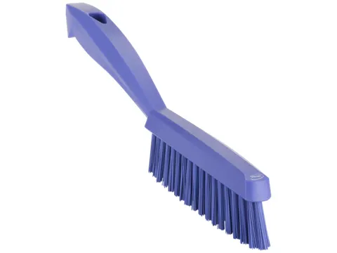 Vikan Hygiene smalle handborstel extra harde vezels 300mm paars