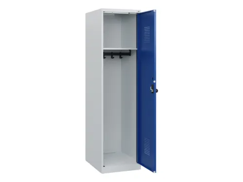 schoollocker,HxBxD 1530x400x500mm,1vak,vak B 400mm,draaigrendel