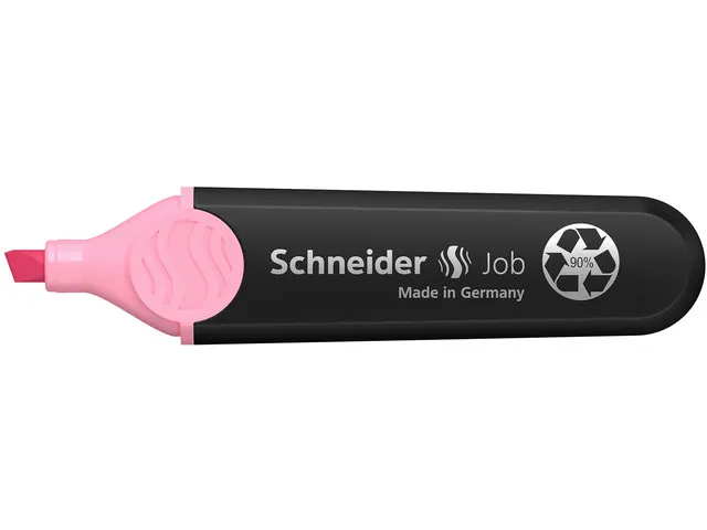 Markeerstift Schneider Job pastel kleur roze