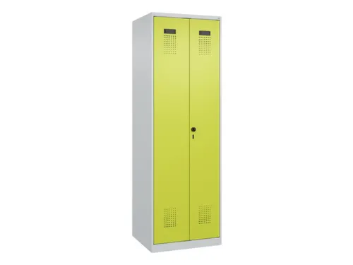 PBM-locker,HxBxD 1850x600x500mm,2vak,vak B 300mm,draaigrendel