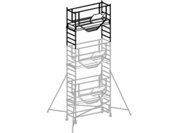rolsteiger,1platform(s),1luik,platform BxD 2080x610mm,aluminium