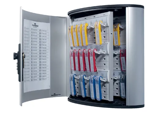 Sleutelkast Aluminium Durable 310x305x125mm 36 Sleutels Cijferslot
