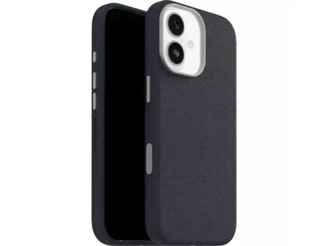 OtterBox Symmetry Leather MagSafe iPhone 17 hoesje blauw