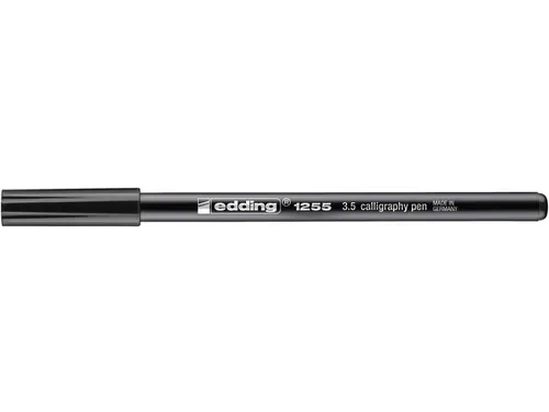Kalligrafiepen edding 1255 zwart 3.5mm