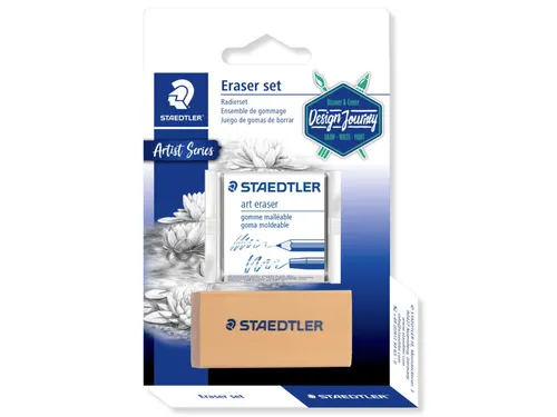 Gum Staedtler Design Journey set à 2 stuks met gum en kneedgum
