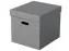 Esselte Home Kubus Opbergdoos Grijs 320x315x365mm Set van 3
