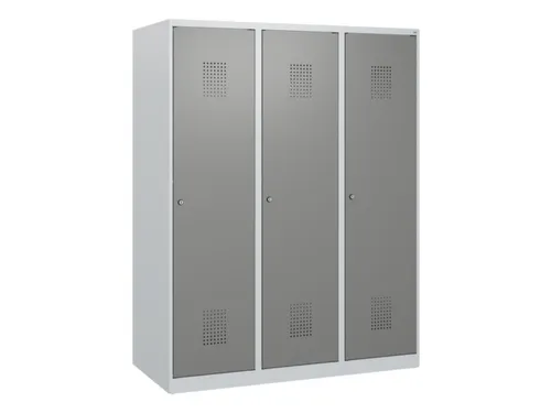 schoollocker,HxBxD 1530x1200x500mm,3vak,vak B 400mm,cil.-slot