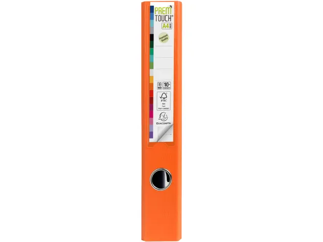 Ordner PP Prem'Touch A4maxi 50mm oranje