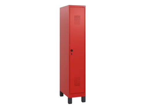 schoollocker,HxBxD 1630x300x500mm,1vak,vak B 300mm,draaigrendel,voeten