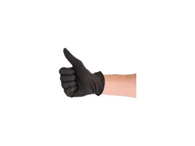 Gant Nitrile doux non poudré Small Noir 10x100 pièces
